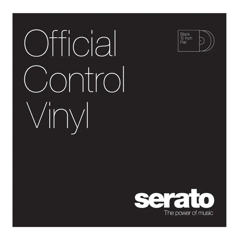 Serato Serato Control Vinyl Black Nedsatt pris
