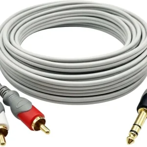Rabatt Zomo 6.3mm ST Ma > 2 x RCA Ma 1.5m [SKC-15]