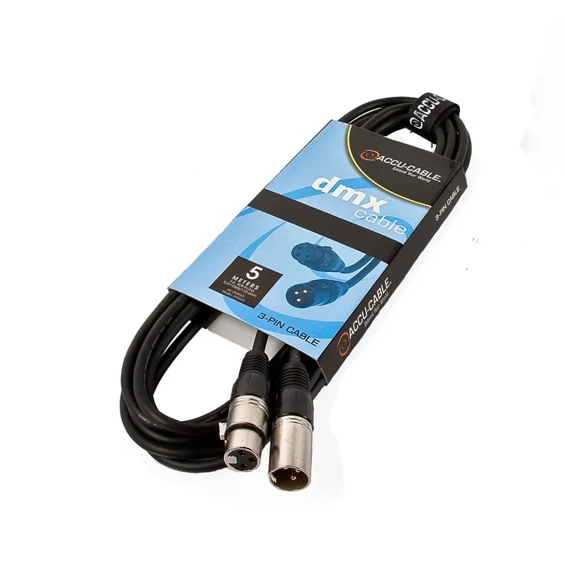Kampanjpris Accu-Cable DMX cable 3-pin 5m