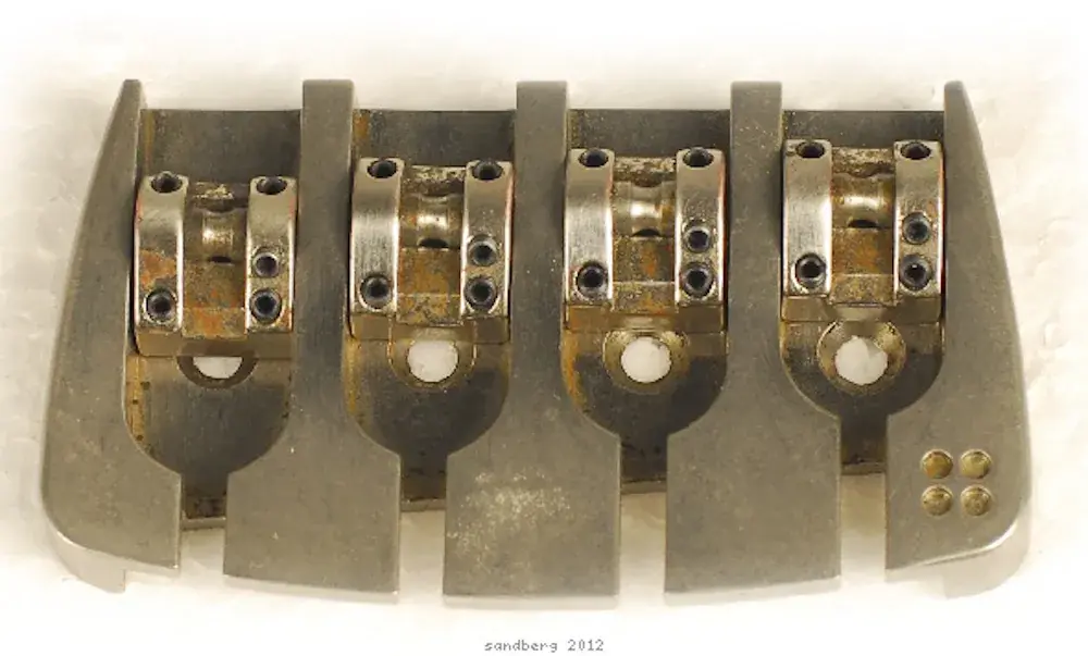 Sandberg Bridge 4, Nickel Aged risnedsättning
