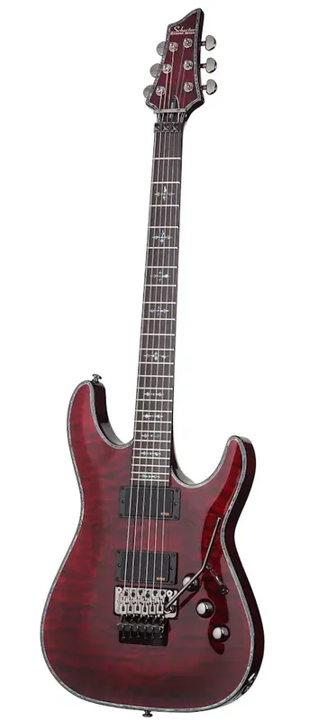 Expressleverans Schecter Hellraiser C-1 FR Black Cherry