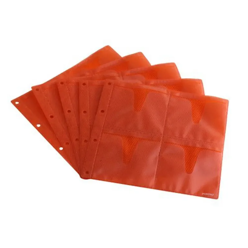 Zomo CD Sleeve 10 x 8 CDs Premium Edition Red Endast idag