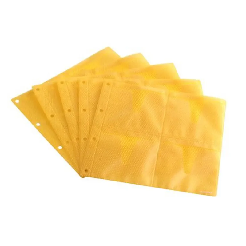 Outlet Zomo CD Sleeve 10 x 8 CDs Premium Edition Yellow