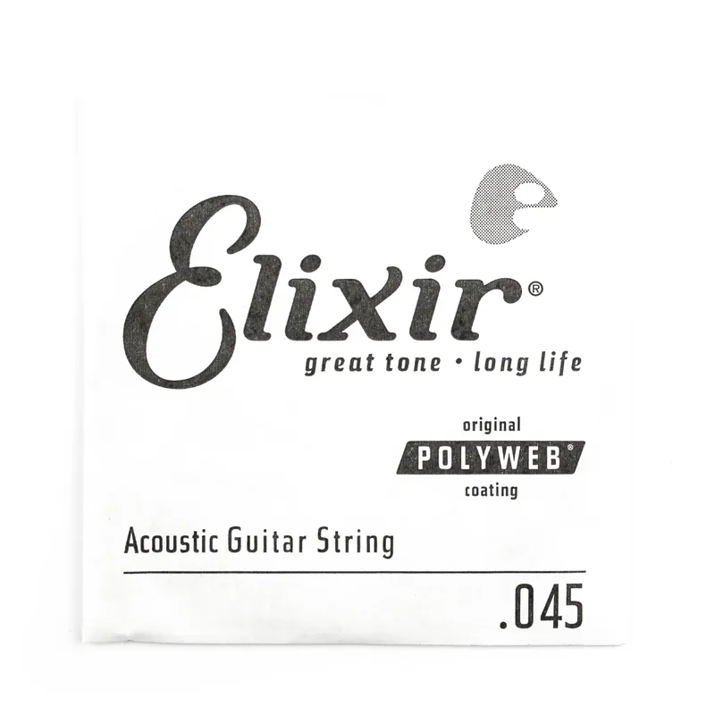 Nedsatt pris Elixir Acoustic Polyweb .45 Wrap 045