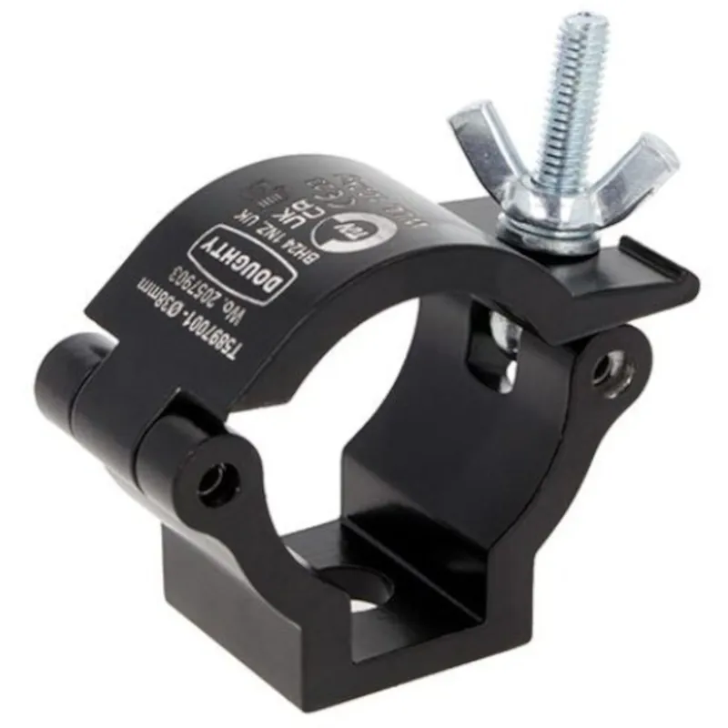 Premium Doughty T5897001 Atom Half Coupler (1 1/2'') Black