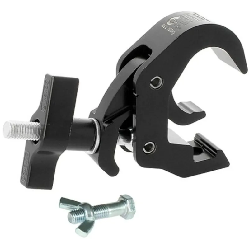 Doughty T58306 Quick Trigger Slimline Hook Clamp Black Bästa pris