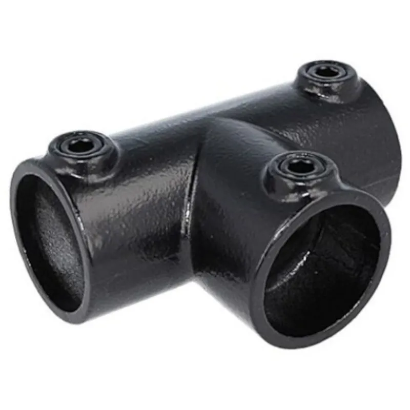 Bästa pris Doughty T1040001 Pipe Clamp Long Tee (Black)