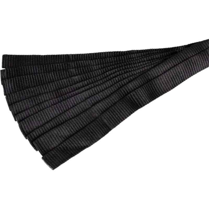 risnedsättning Wentex Knappband för backdrops 10 stycken - svart