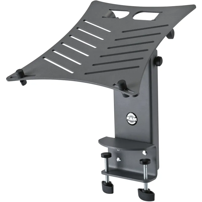 Expressleverans Konig & Meyer 12196 fastspänning laptop stativ