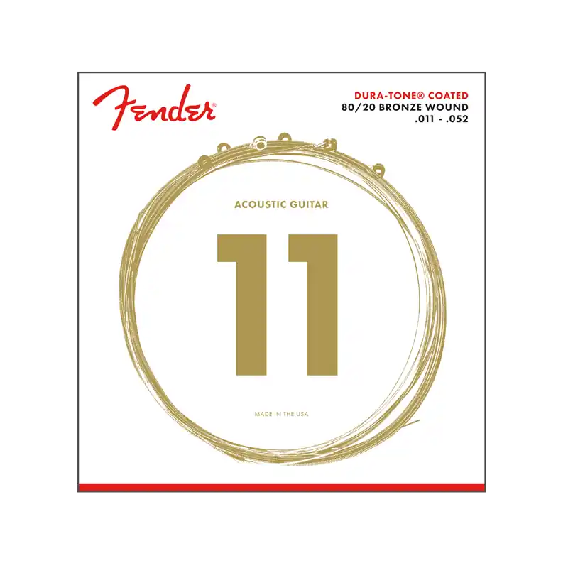 Fender Dura-Tone 880CL 80/20 Coated 11-52 Lågt pris