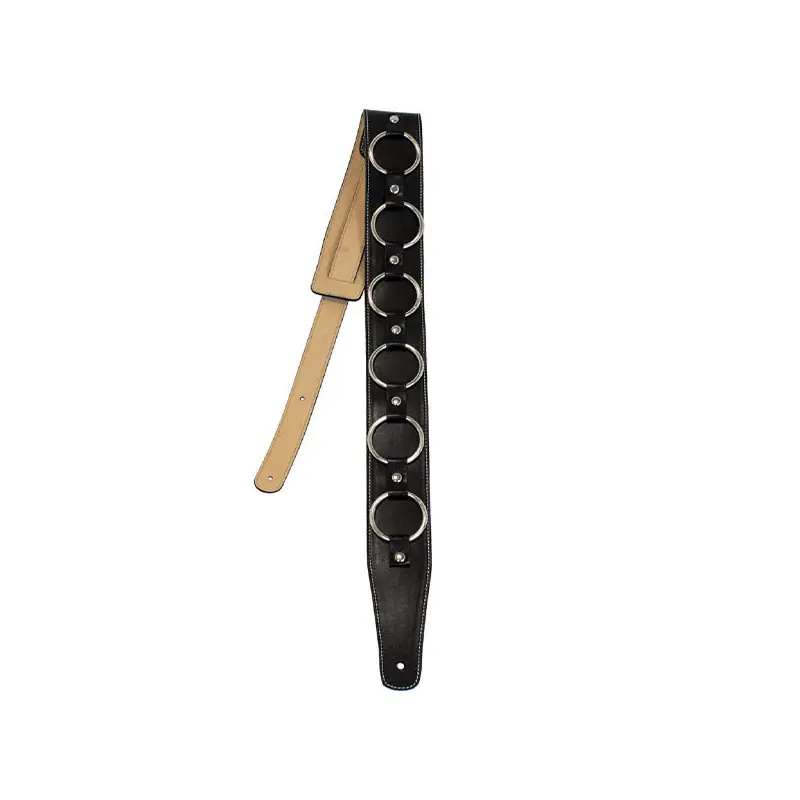 Perri’s P25STUD-7548 Studded Leather Guitar Strap – Hoops Begränsat erbjudande