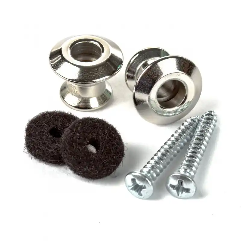 Dunlop Straplok Dual Design Button Set - Nickel Beställ nu