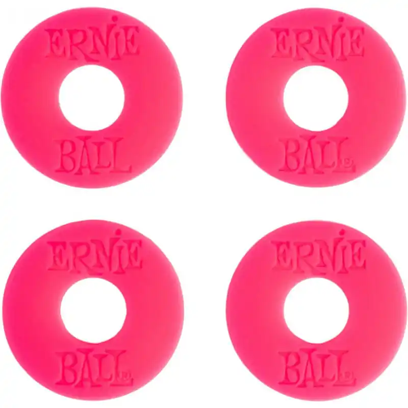 Ernie Ball 5623 Strap Blocks - Rosa - 4-pack Trygg betalning