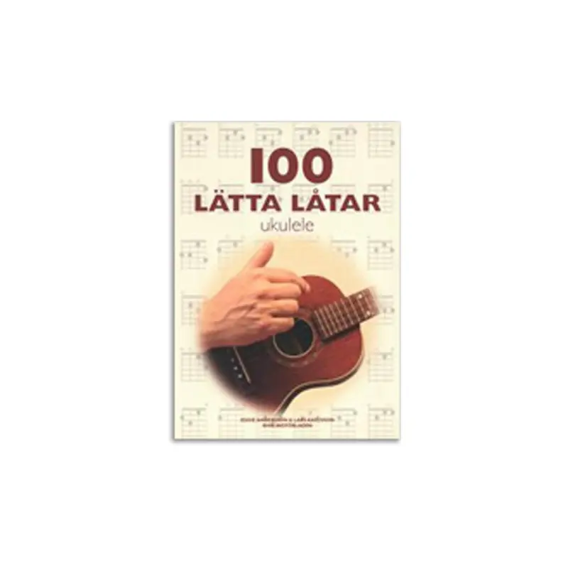 100 Lätta Låtar Ukulele - Del 1 Nedsatt pris