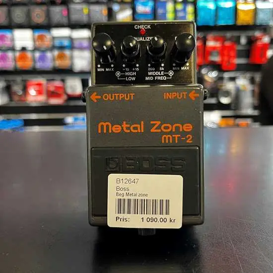 Boss Metal Zone MT-2 (Begagnad) Billig