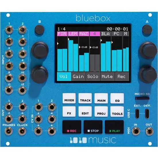 1010music Bluebox Eurorack Edition Begränsat erbjudande