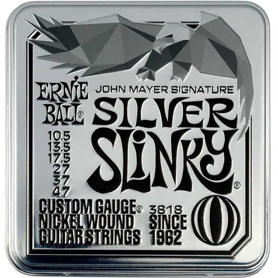 Ernie Ball John Mayer Silver Slinky 3-Pack Begränsad tid