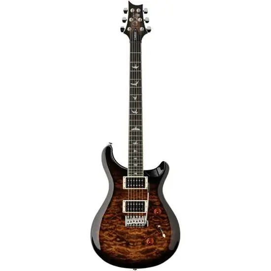 PRS SE Custom 24 Quilt Black Gold Burst Fynd