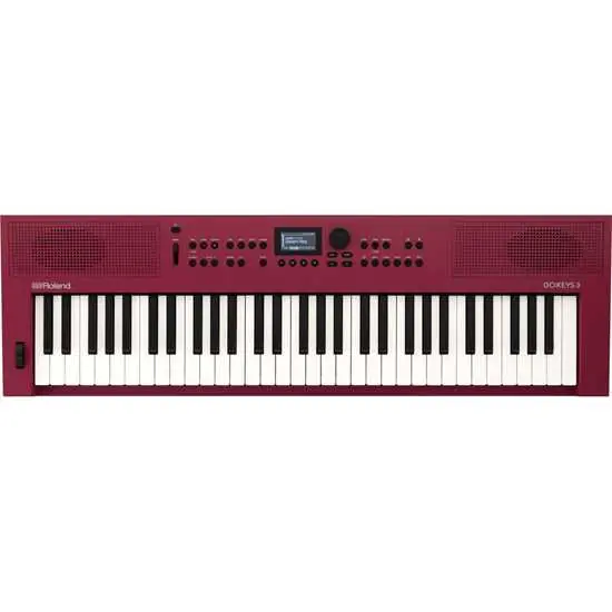 Roland GO:KEYS 3 Dark Red Music Creation Keyboard Billigare