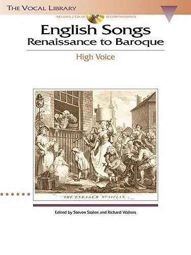 English Songs: Renaissance to Baroque - High Voice Rabatter