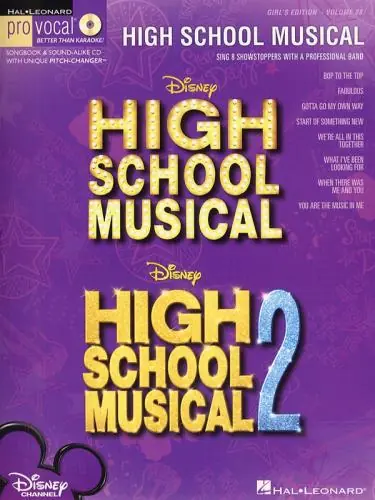 risnedsättning Pro Vocal Volume 28: High School Musical (Female Edition)