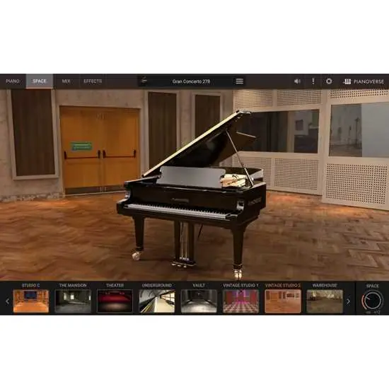 Säker betalning IK Multimedia Pianoverse Gran Concerto 278