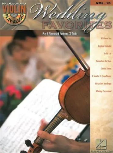 Violin Play-Along Volume 13: Wedding Favourites Lågt pris