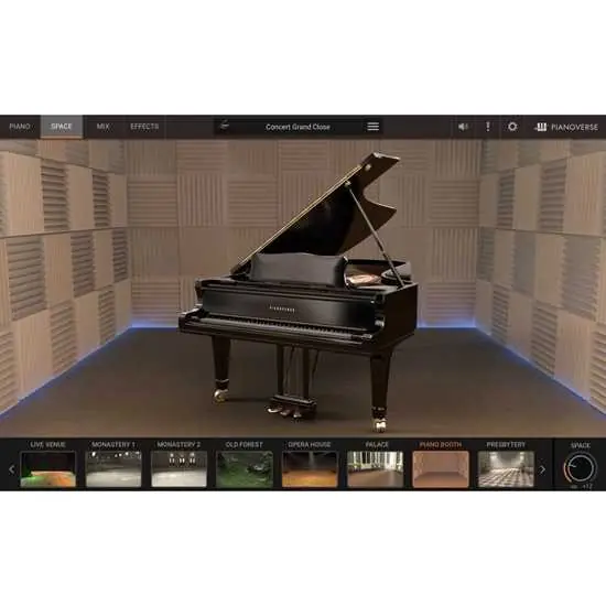 IK Multimedia Pianoverse Concert Grand YF3 Endast idag