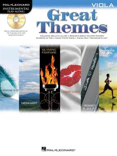 Bästa pris Viola Play-Along: Great Themes