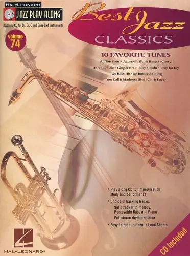 Kundfavorit Jazz Play-Along Volume 74: Best Jazz Classics