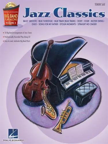I lager Big Band Play-Along Volume 4 - Jazz Classics (Tenor Saxophone)