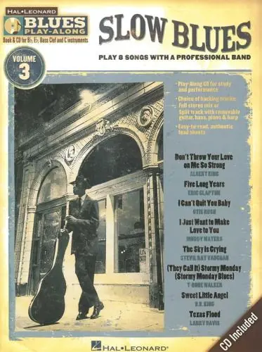 Utförsäljning Blues Play-Along Volume 3: Slow Blues