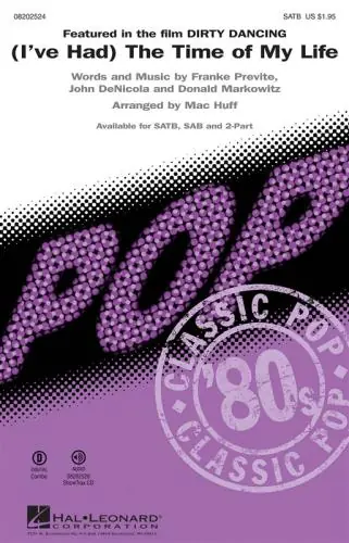 (I've Had) The Time of My Life (from Dirty Dancing) - SATB Beställ idag