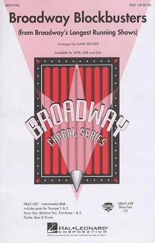 Handla nu Broadway Blockbusters Medley (SSA)