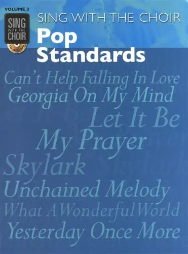 Outlet Sing With The Choir Volume 3: Pop Standards