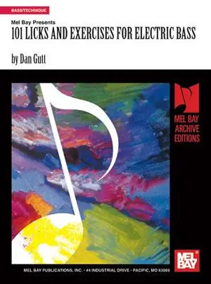 101 Licks and Exercises for Electric Bass risnedsättning