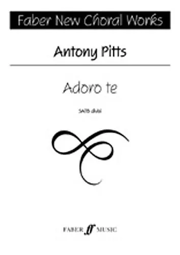 Lågt pris Antony Pitts: Adoro Te (SATB)