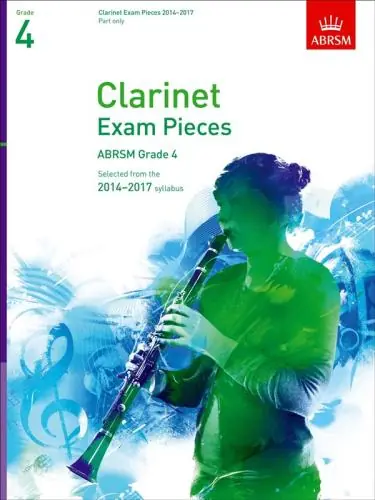 ABRSM Exam Pieces 2014-2017 Grade 4 Clarinet Part Nedsatt pris