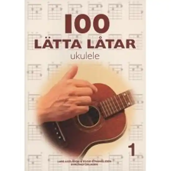 100 Lätta Låtar Ukulele 1 Fri frakt