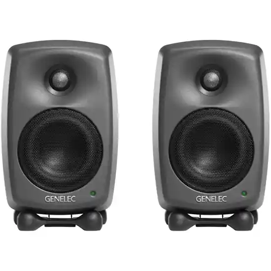 Genelec 8320 SAM™ Bundle Dark Grey Studiomonitor Sänkt pris