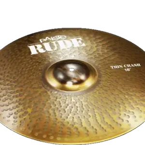 16" RUDE Thin Crash, Paiste Nyhet