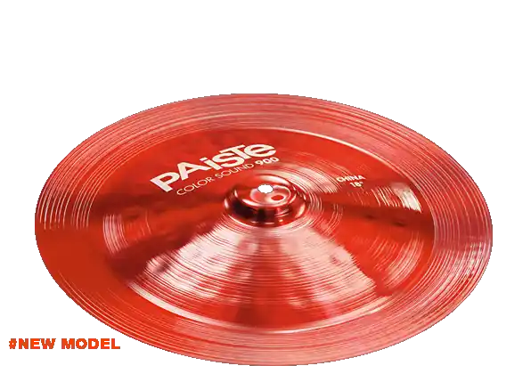 14" Color Sound 900 Red China, Paiste Sista chansen