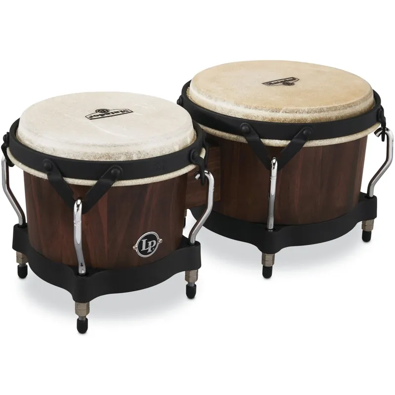 Latin Percussion M201-WB Matador Oak 7-1/4" & 8-5/8" Bongo Kampanj