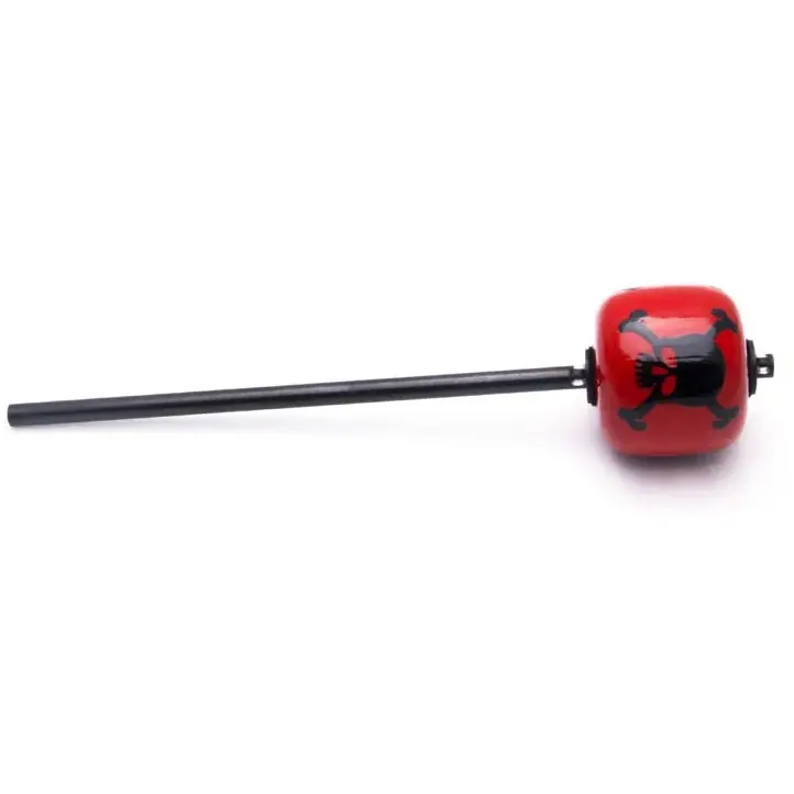 Sista chansen Danmar 778BSK Skulls Red Wood bastrumma i trä