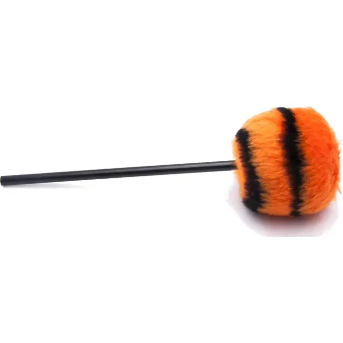 Danmar 209OT Furry Orange Tiger bastrumma slagverk plast ull risnedsättning
