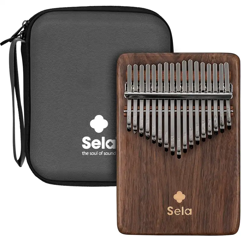 Outlet Sela SEKL17WS Solid Black Walnut 17 kalimba C-dur