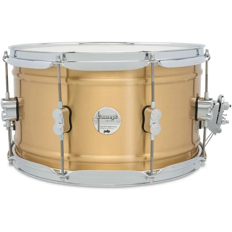 PDP Drums Concept Series Brushed Brass 14 x 8-inch Snare Dru Rabatt