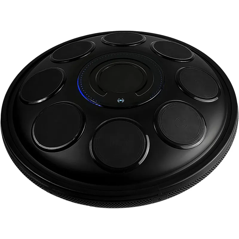 Lumen Handpan Midnight Black Electronic Handpan Snabb frakt