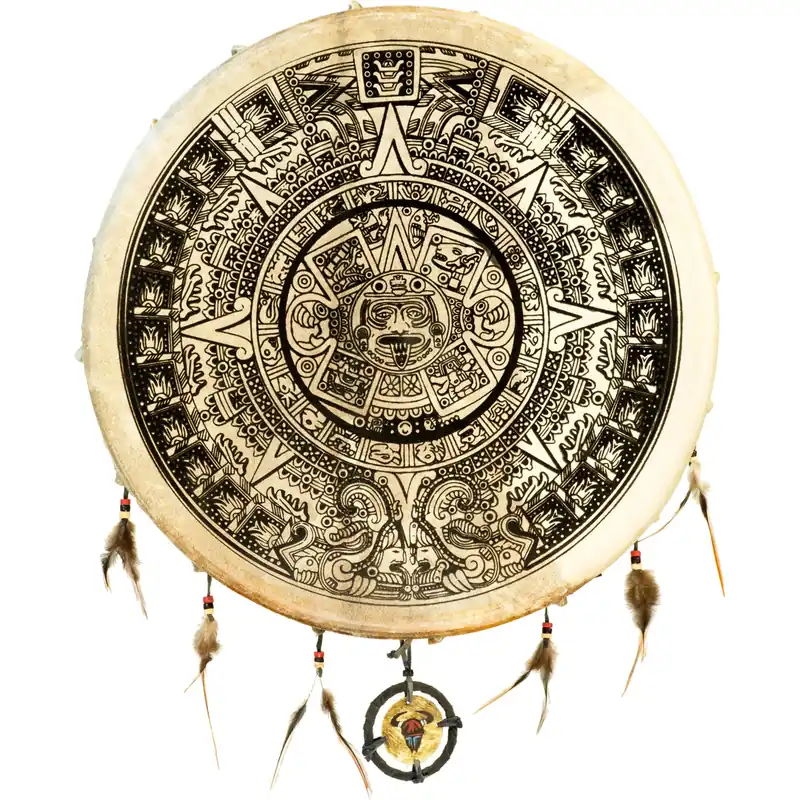Lågt pris Terré percussion Shaman Drum Maya - Goat 50cm Frame Drum