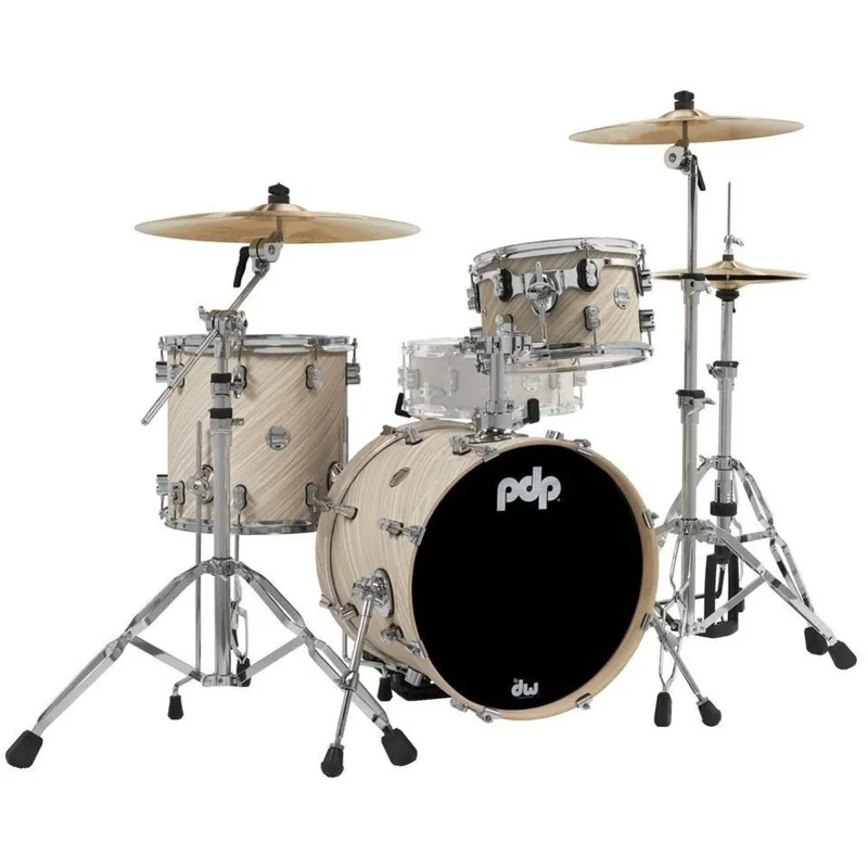 PDP Drums Concept Maple Bob Kit Twisted Ivory 3-Piece Shell Erbjudandepris